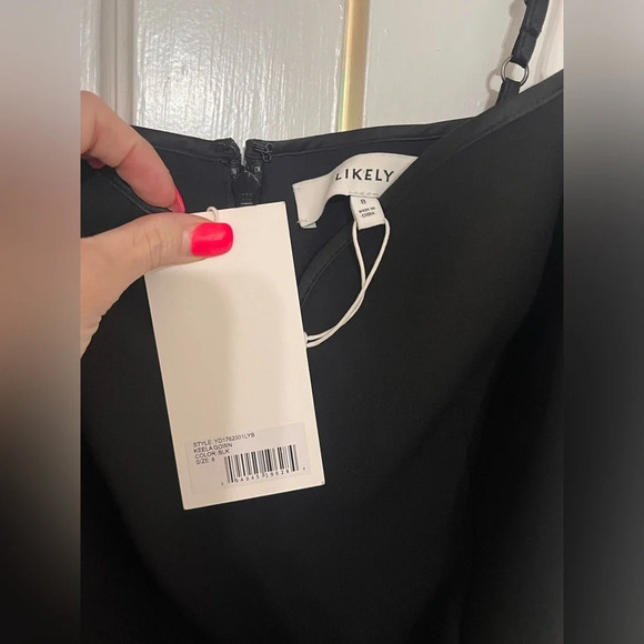 Likely KEELA GOWN in black - Picture 3 of 7